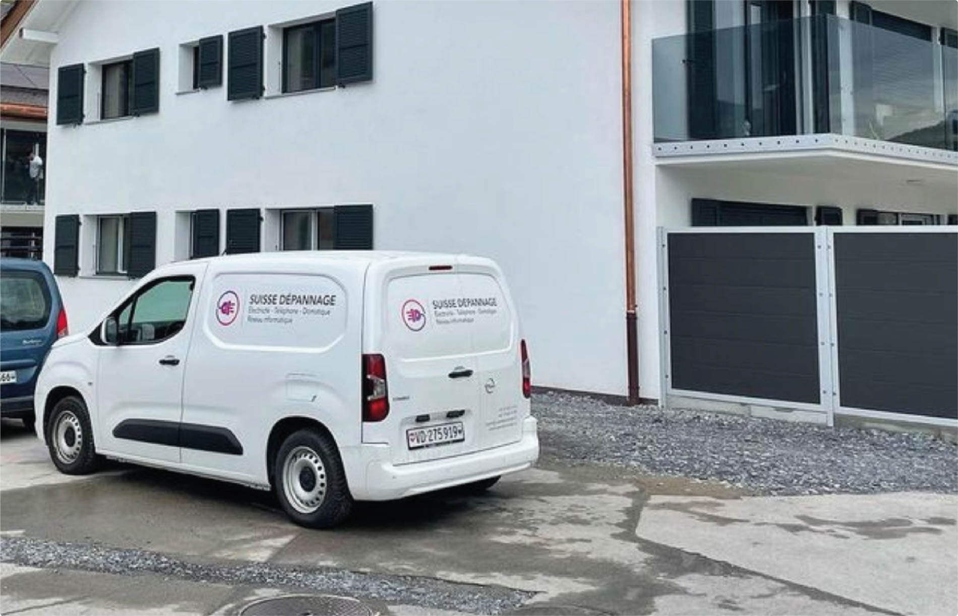 Suisse depannage-contact-electricité-accueil-camionnette